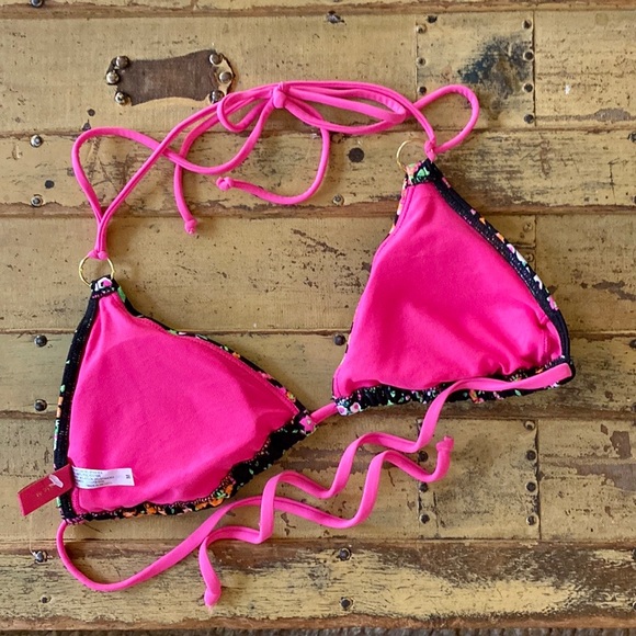 SOFIA BY VIX BIKINI SET FLORAL FLOWER GARDEN PATTERN BIKINI SET